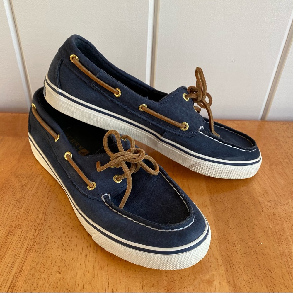 Navy Sperry Topsiders